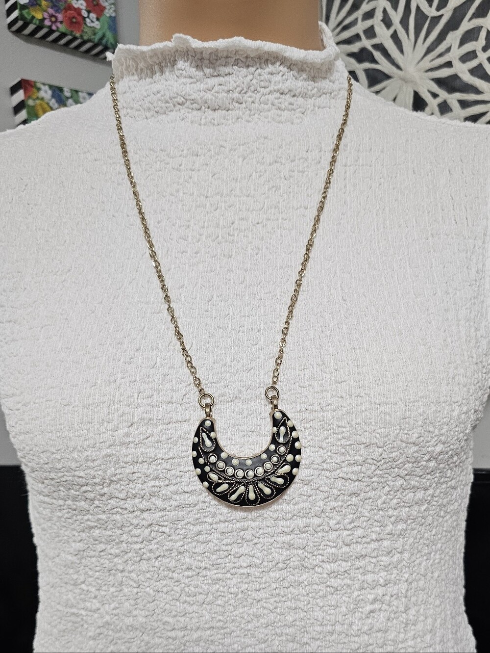 Crsecent Moon Pendent